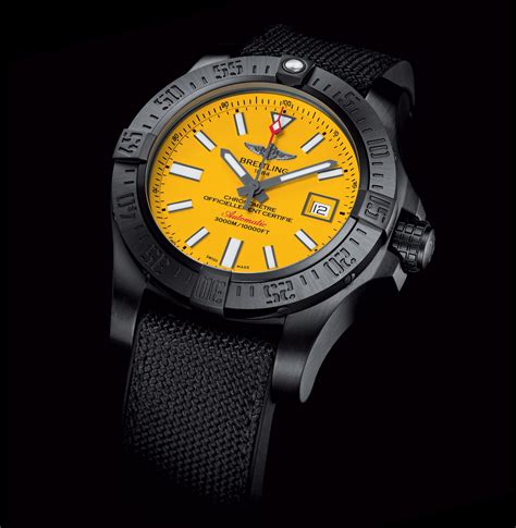 breitling avenger 2 seawolf blacksteel limited edition|breitling avenger seawolf 45.